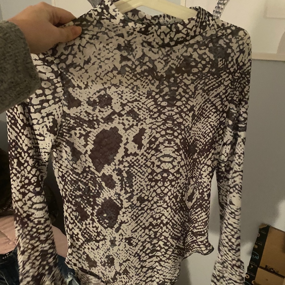 SHEIN sheer bodysuit size M